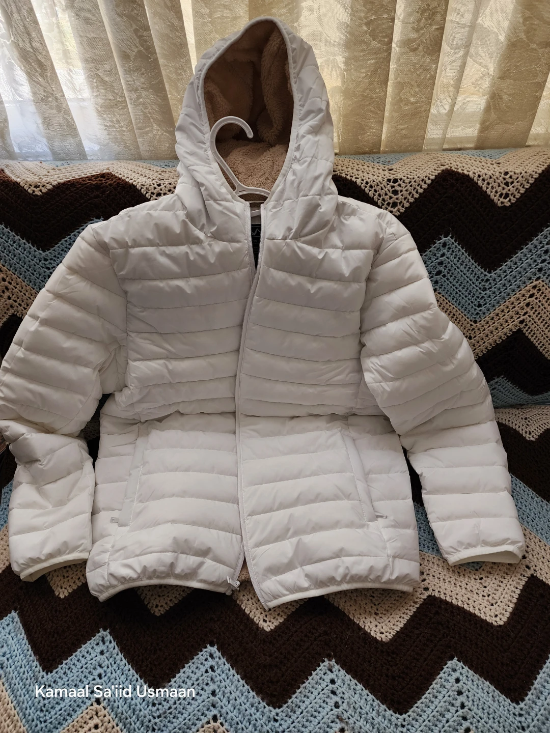 New winter white jacket