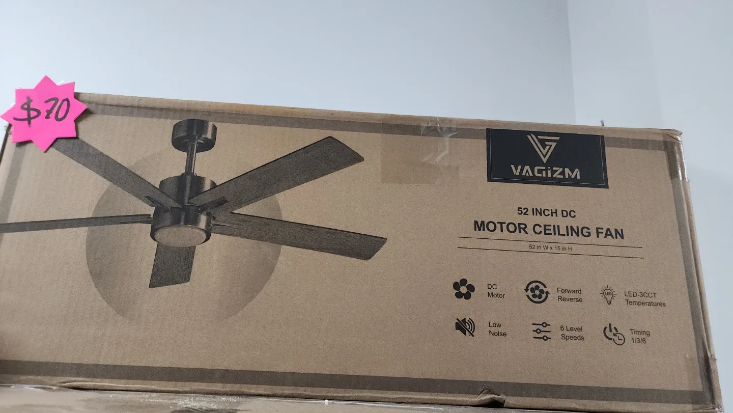 Vagizm 52 inch DC Motor Ceiling Fan - photo 2