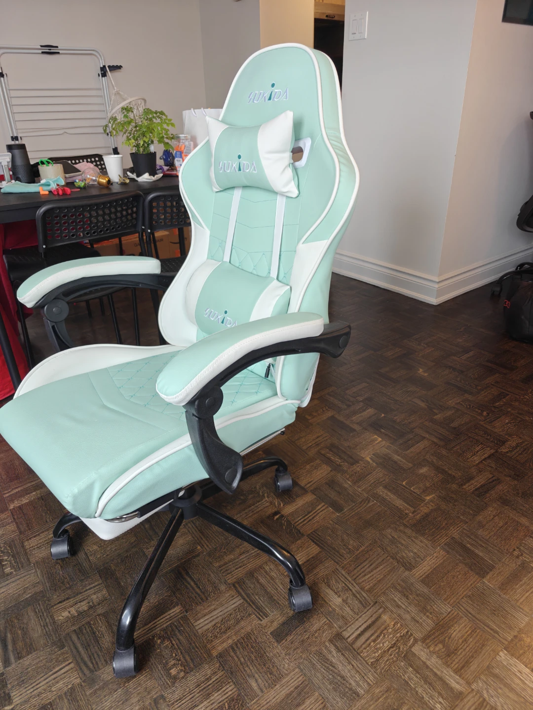 Sukida Mint Green Gaming Chair - photo 3