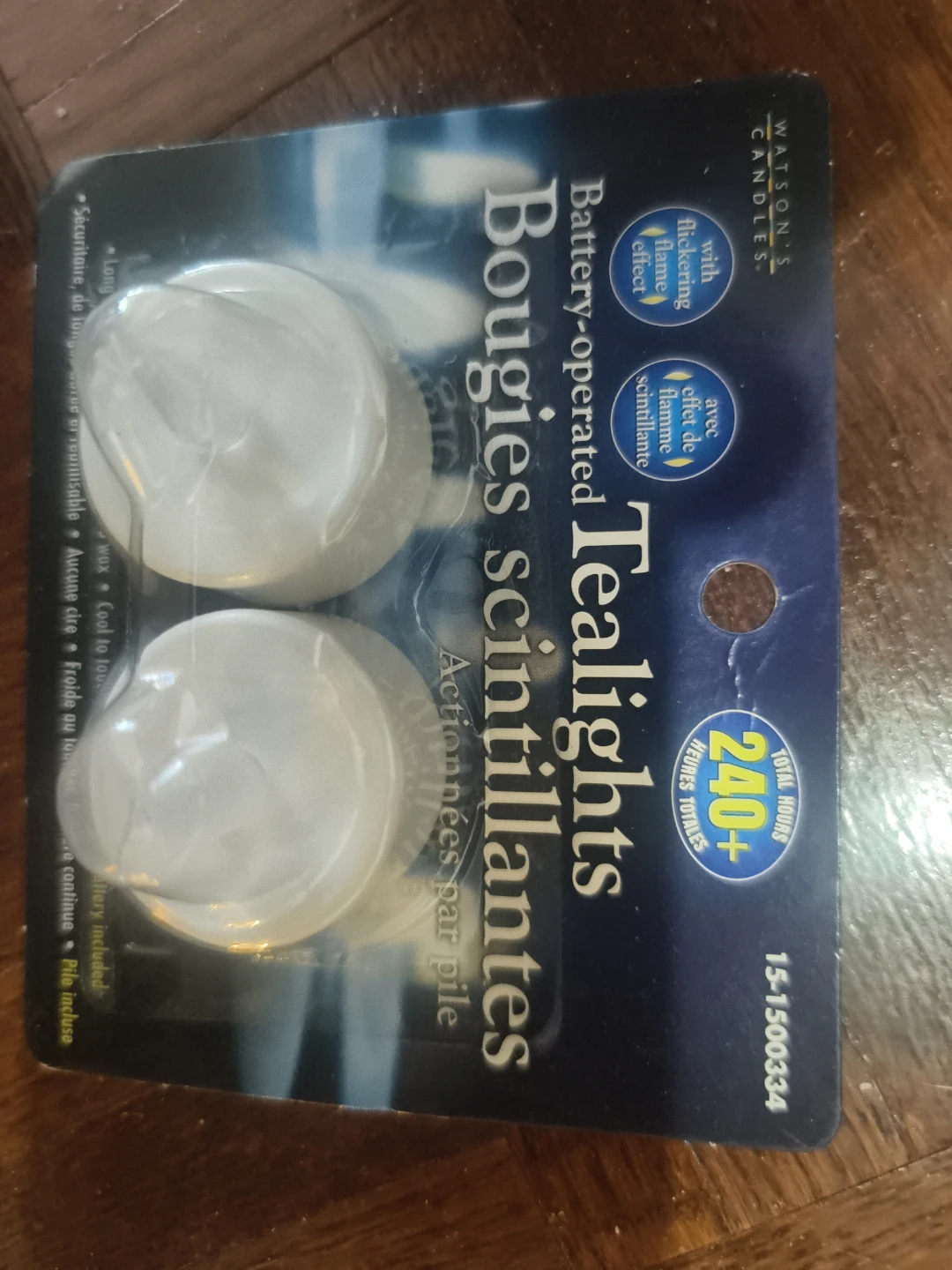 Watson's Candles Battery-Operated Tealights