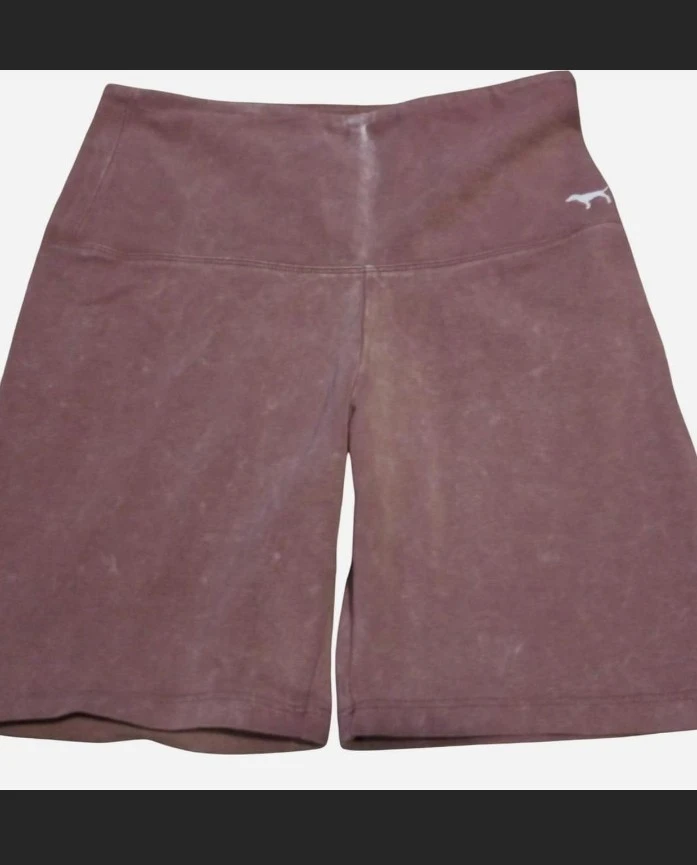 Victoria's Secret PINK Bike Yoga Shorts Purple Mauve Size XS - photo 2