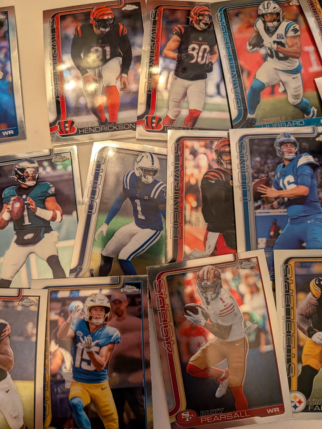 Topps Chrome NFL Trading Card Collection - photo 2