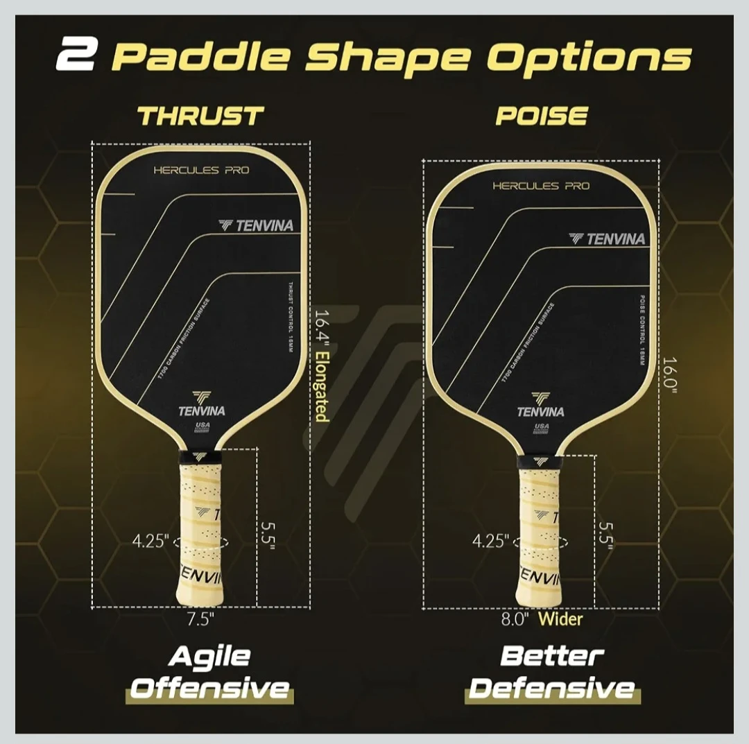 Tenvina Hercules Pro Pickleball Paddle - photo 5