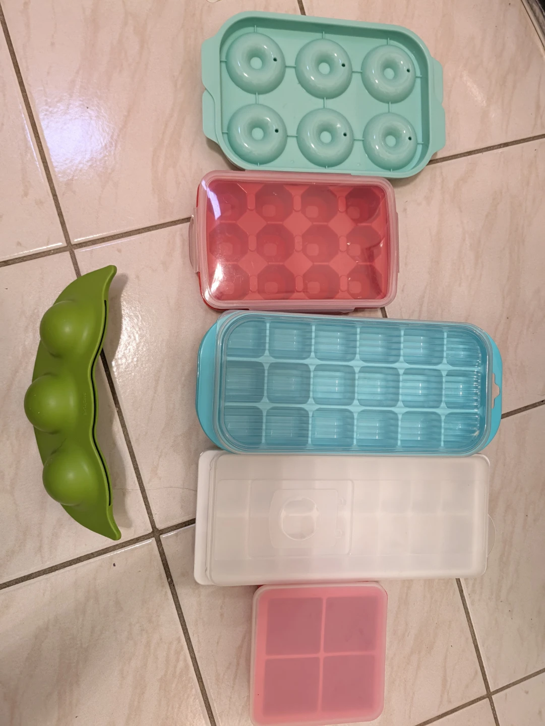 Assorted Silicone Ice Cube Molds (all $15 or $5 each)