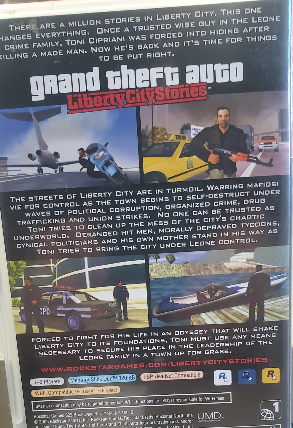 Grand Theft Auto Liberty City Stories PSP - photo 2