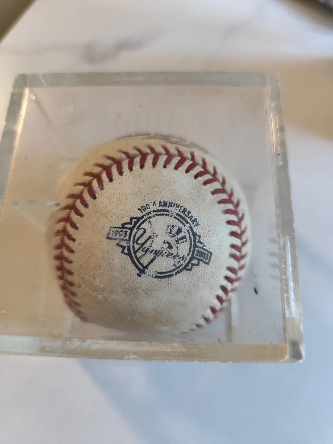 Rawlings Yankees 100th Anniversary Baseball - photo 2