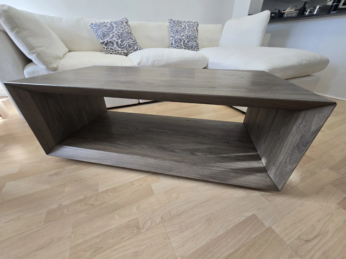 Modern Wood Coffee Table - photo 2