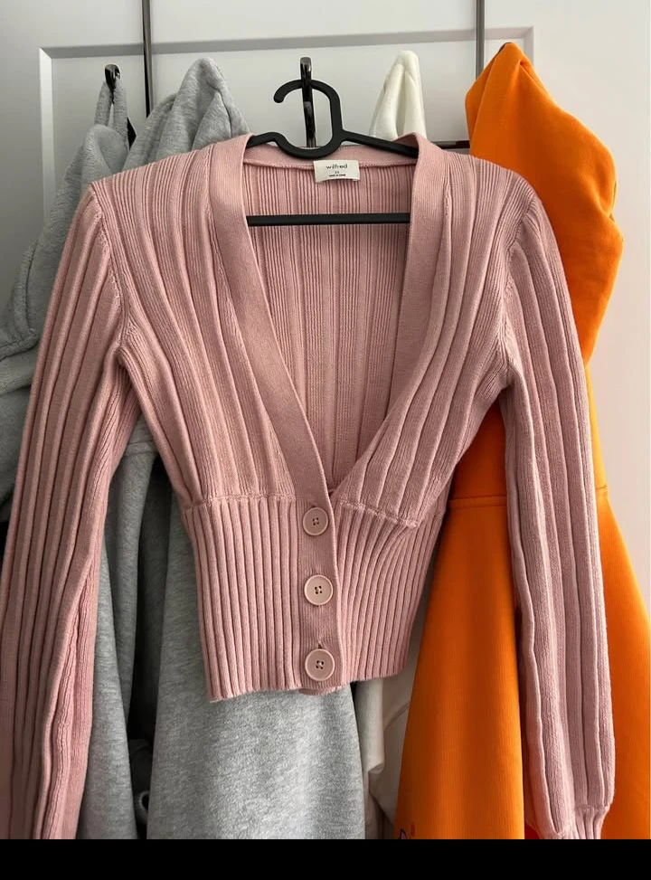 Aritzia Wilfred Free Plunge Front Cardigan - photo 2