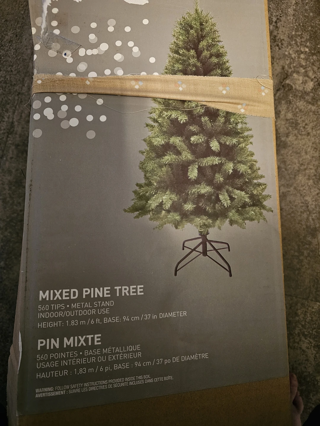 6ft Mixed Pine Christmas Tree
