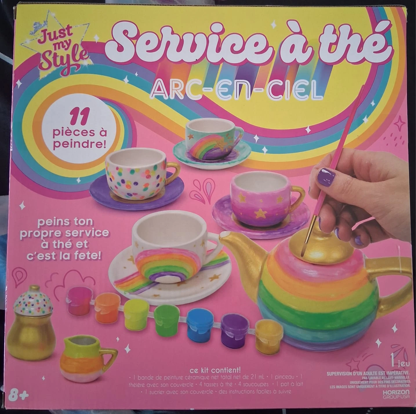 Just My Style Rainbow Tea Set - photo 2