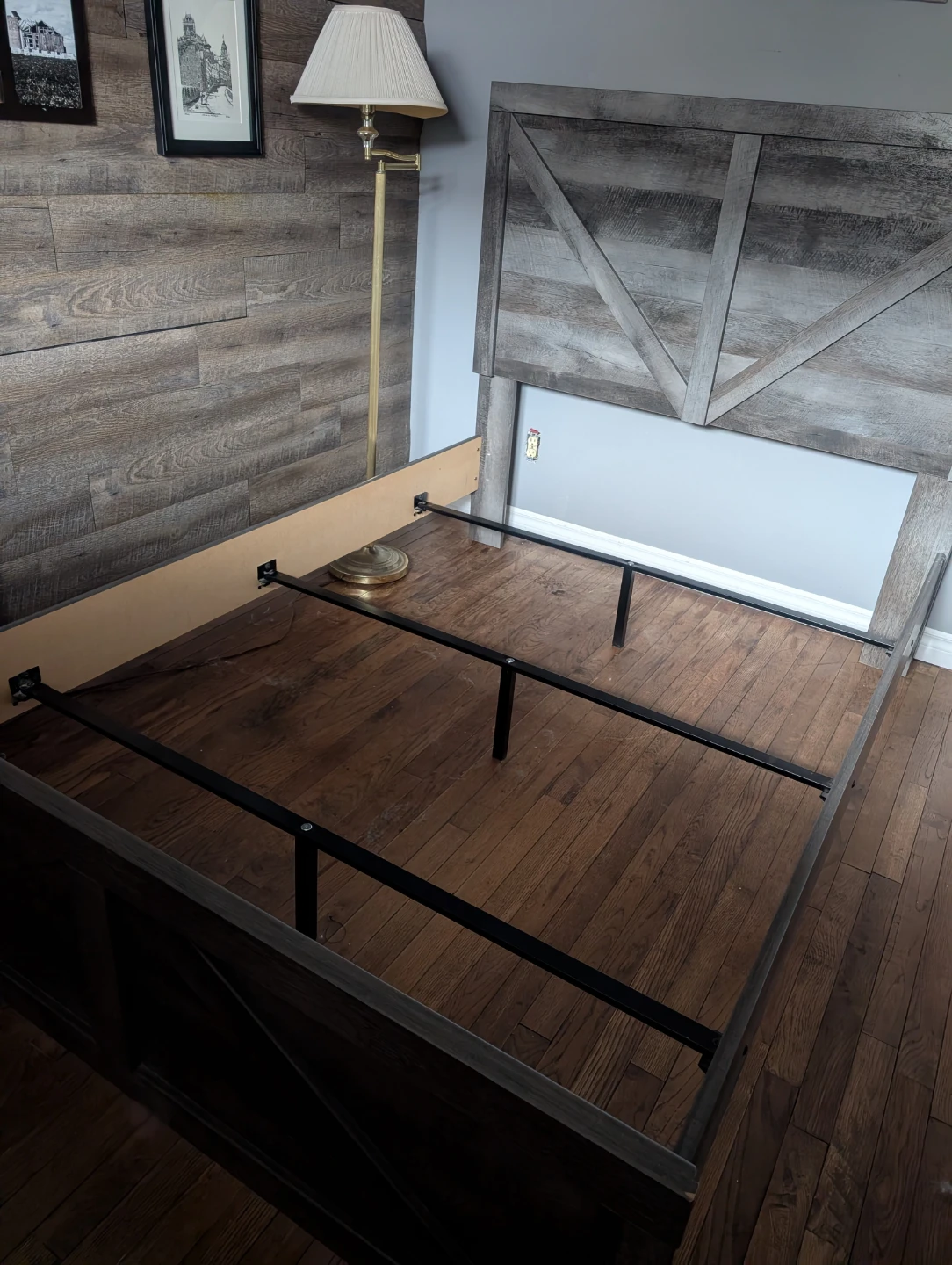 Barn Board double bed