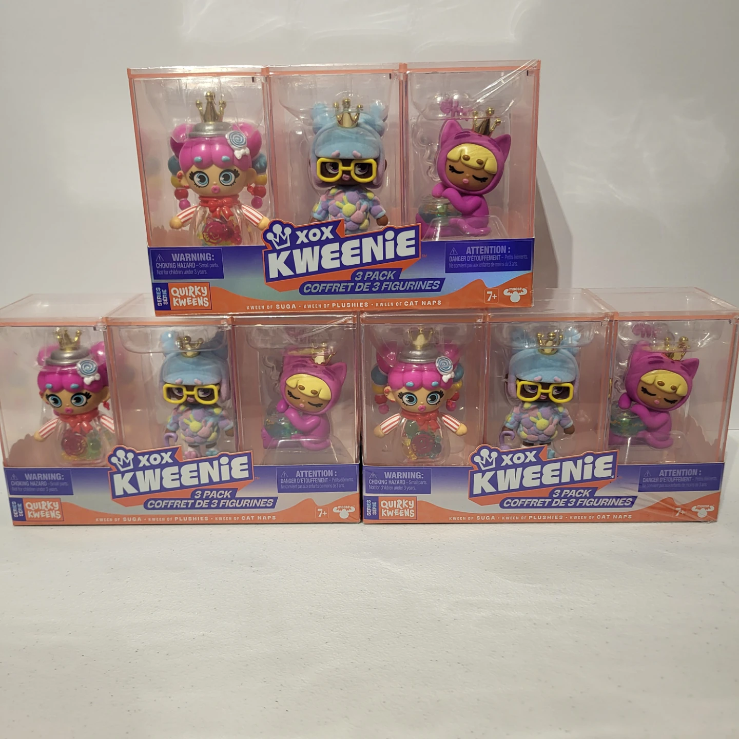 Moose Toys XOX Kweenie 3 Pack Figures - photo 4