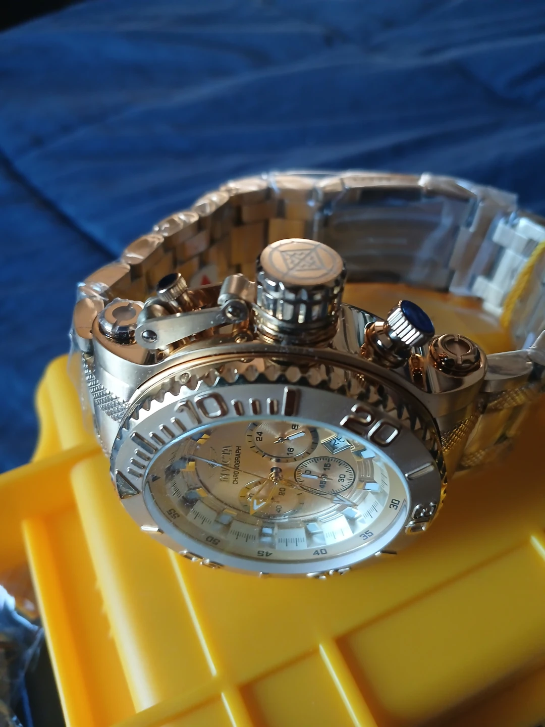 INVICTA COALITION FORCES SYNARCHY MEN'S WATCH (GOLD) - photo 4