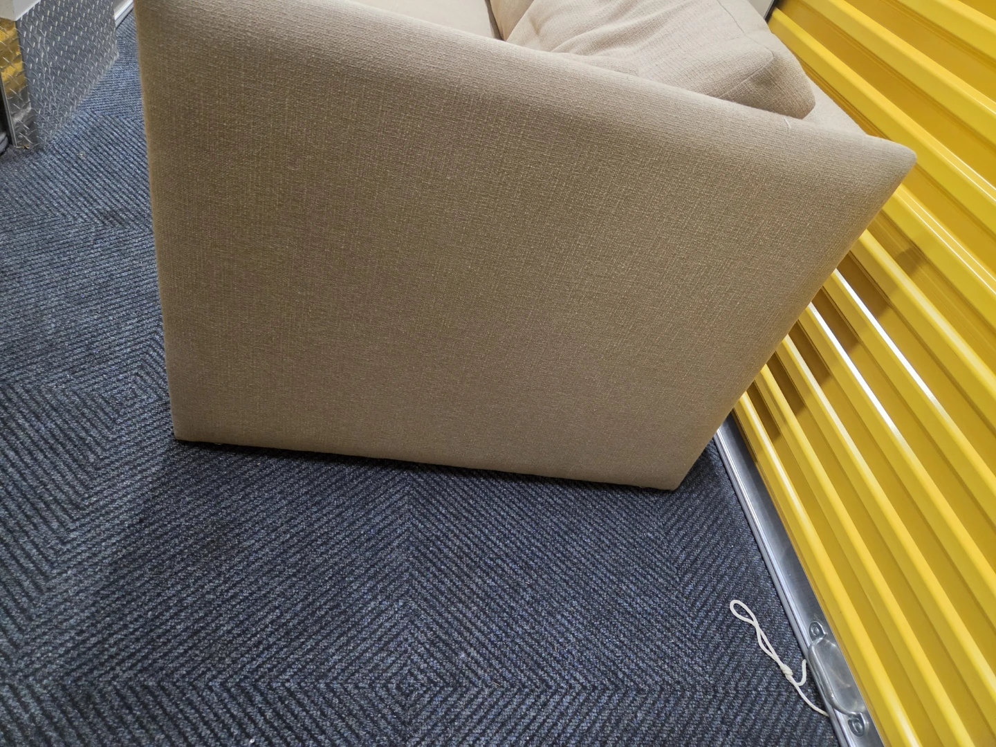 Beige Two-Seater Sofa - photo 3