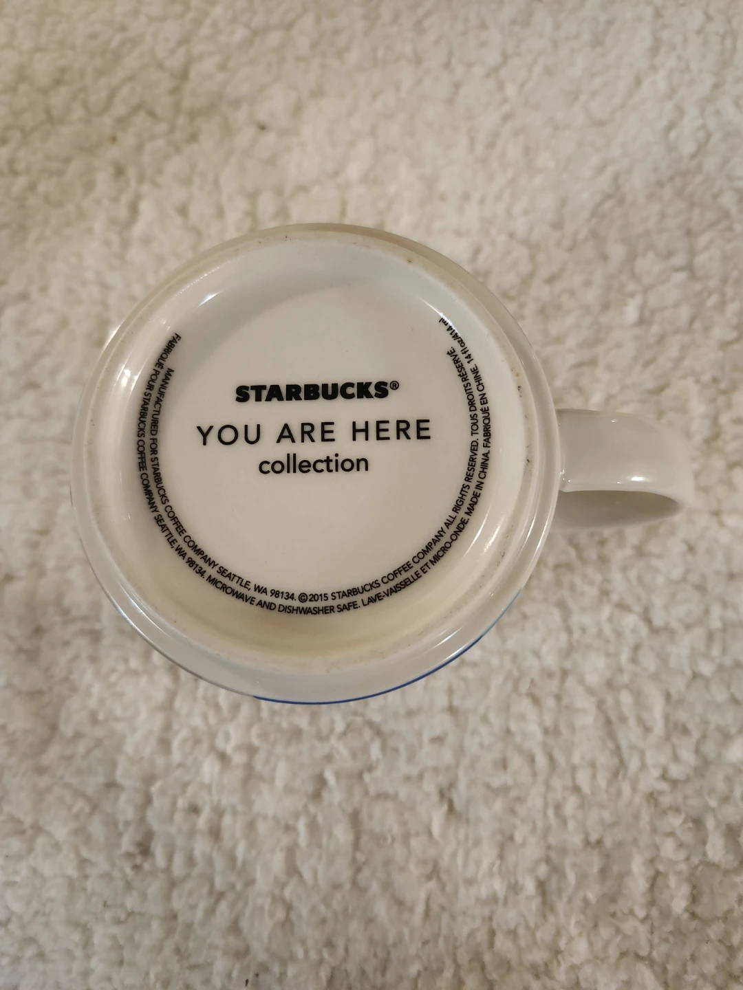 Starbucks Vancouver Island You Are Here Mug - photo 4