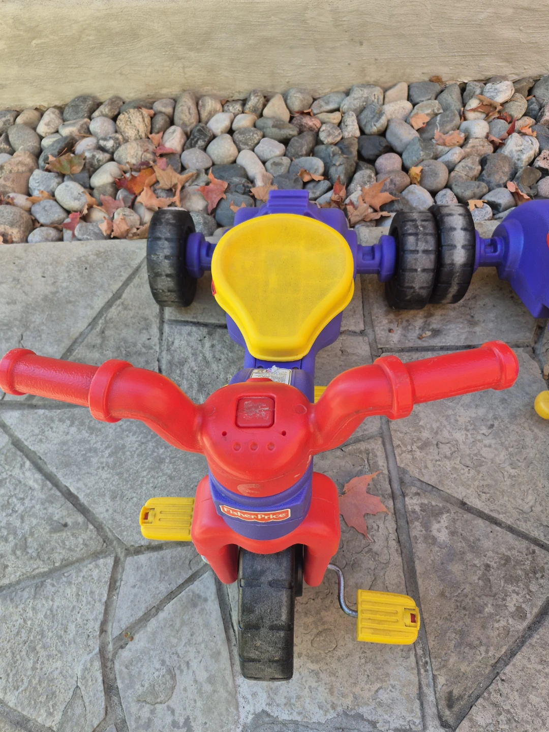 Two Fisher-Price Toddler Tricycles - photo 3