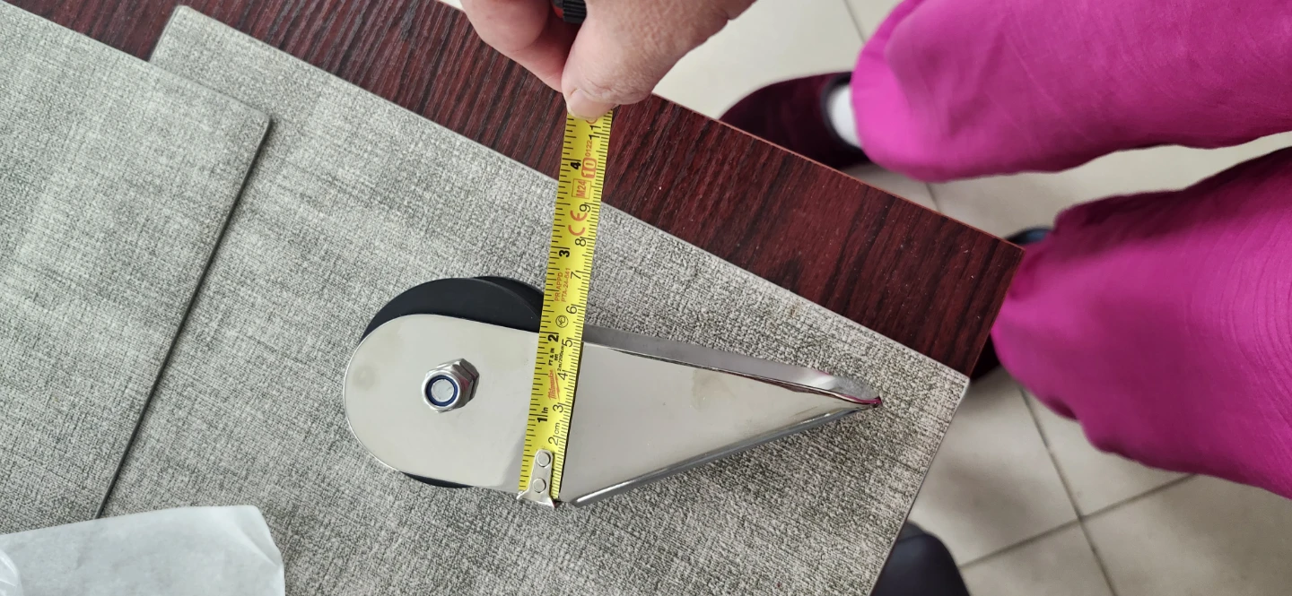 Stainless Steel Marine Anchor Roller 32mm Slot for Yacht Fishing - photo 4