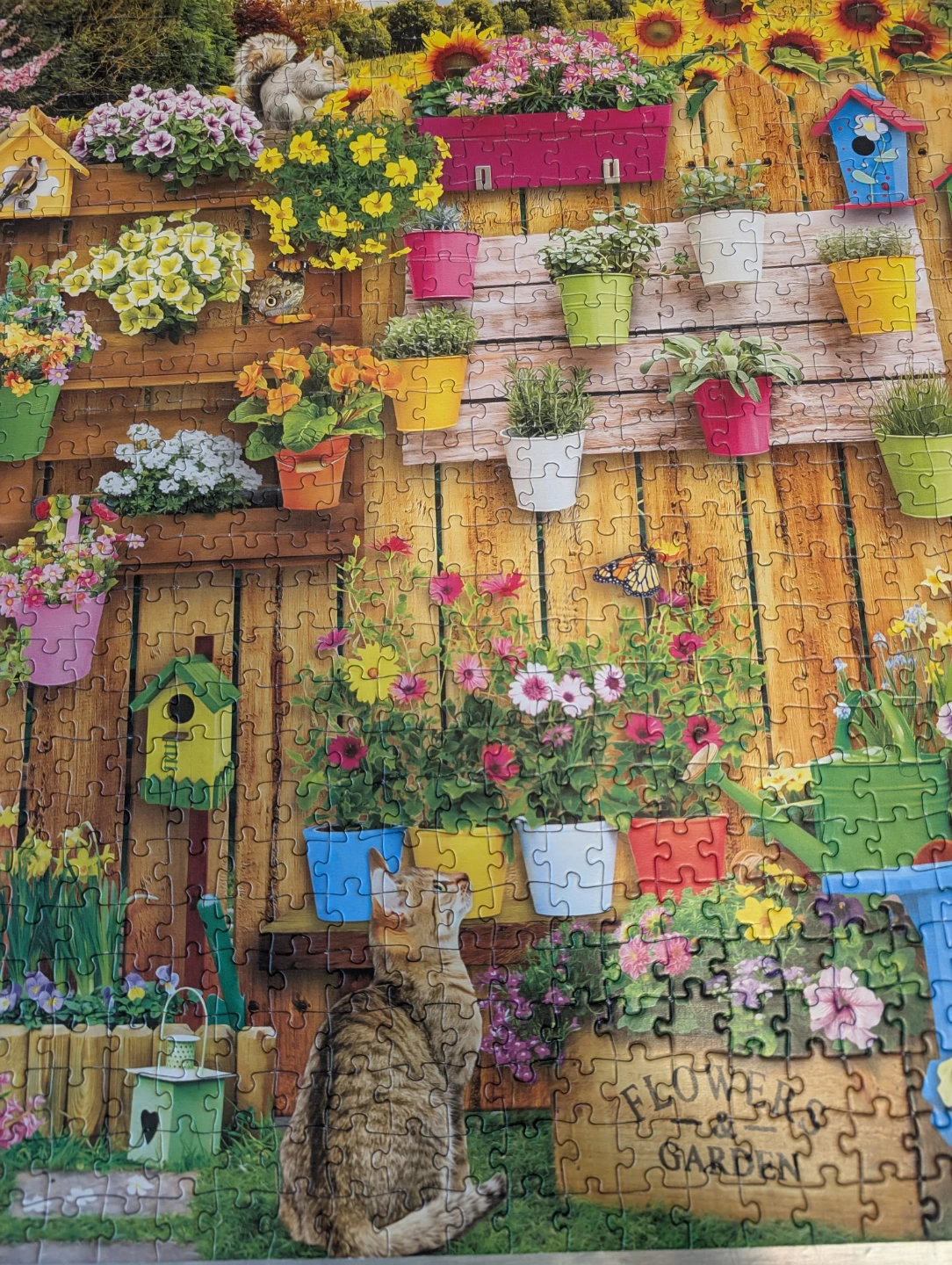 Garden Flowers 1000 Piece Jigsaw Puzzle 🧩 - photo 4