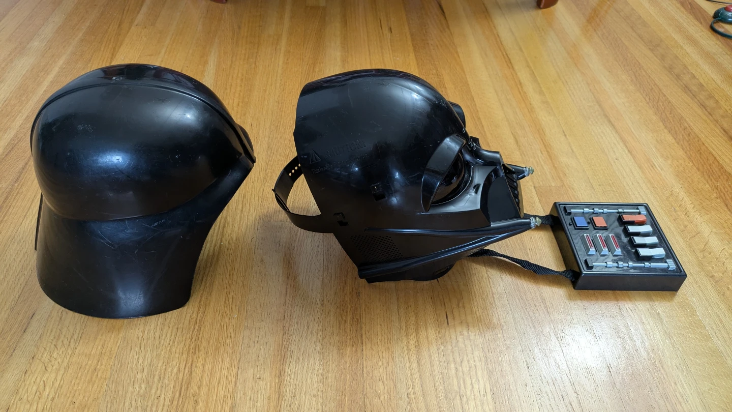 Darth Vader Costume Helmet and Chest Control Panel - photo 4