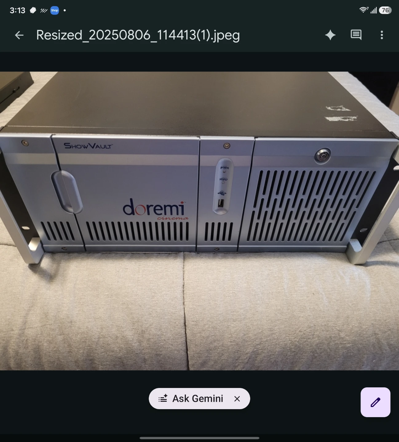 Doremi Cinema ShowVault Digital Cinema Server