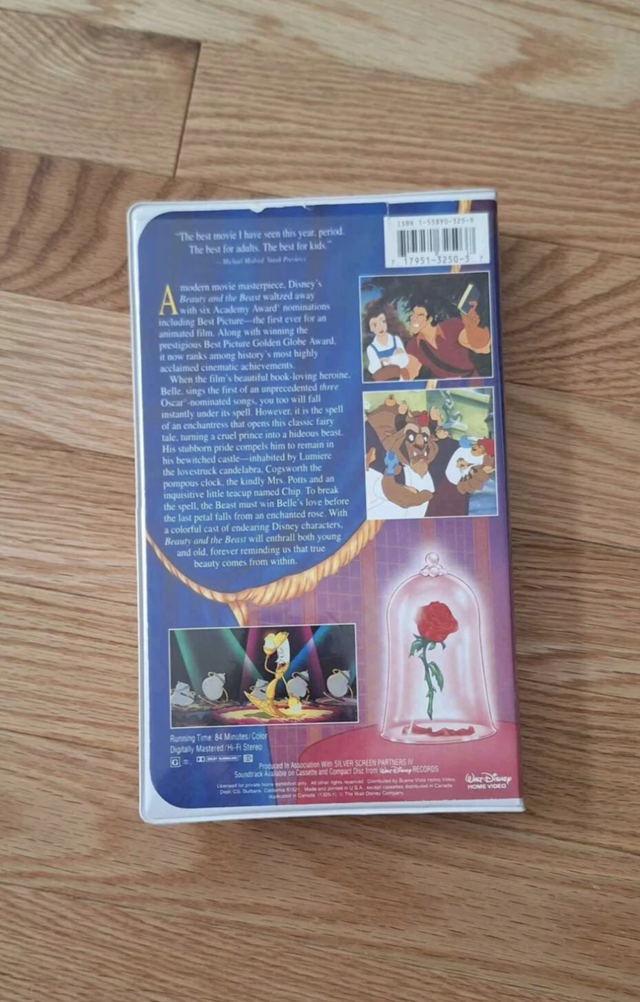 Walt Disney Beauty and the Beast VHS - photo 2