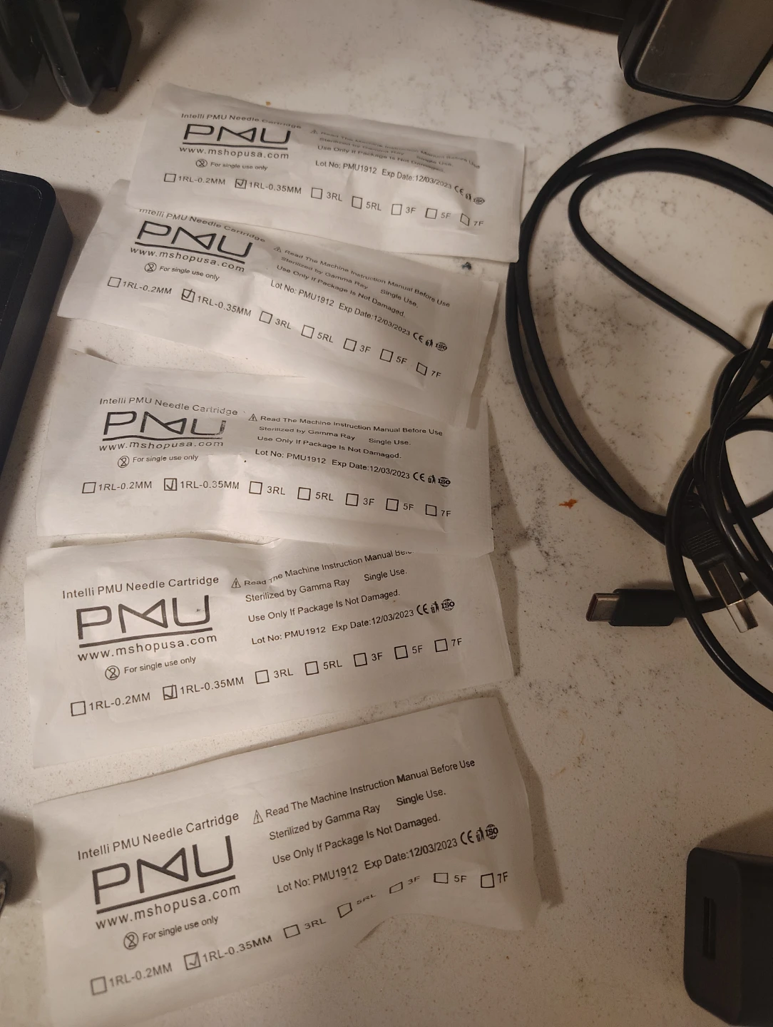 PMU Intelli Permanent Makeup Machine Set - photo 5