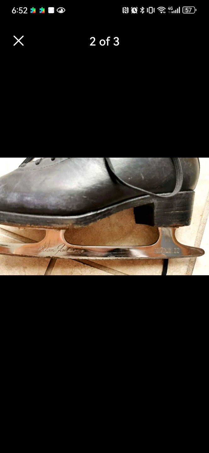 Don Jackson's Mark II Figure Skates