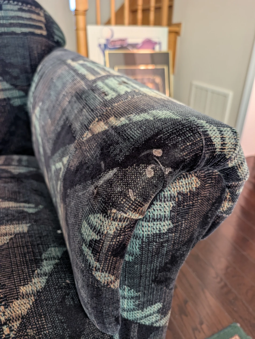 80s VINTAGE COUCH (SOFA AND LOVE SEAT) - photo 5