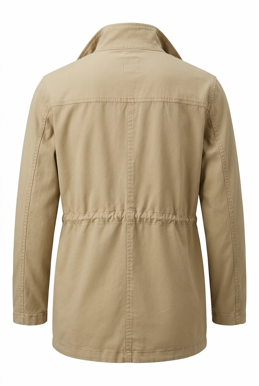 Kensie Tan Utility Cargo Jacket - photo 2