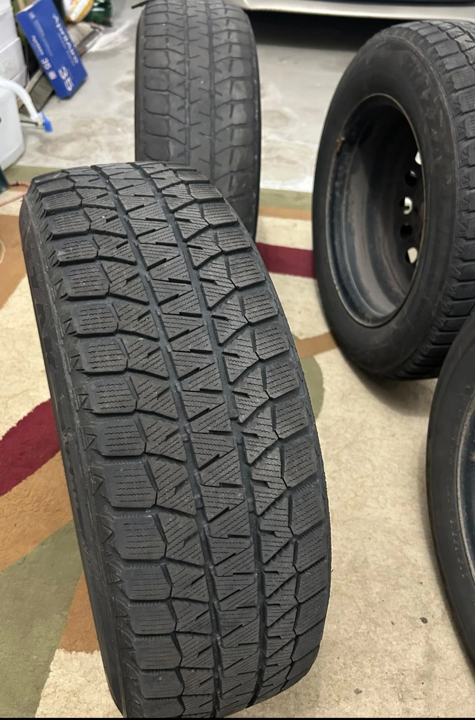 Set of 4 Bridgestone Blizzak WS80 Winter Tires - photo 4