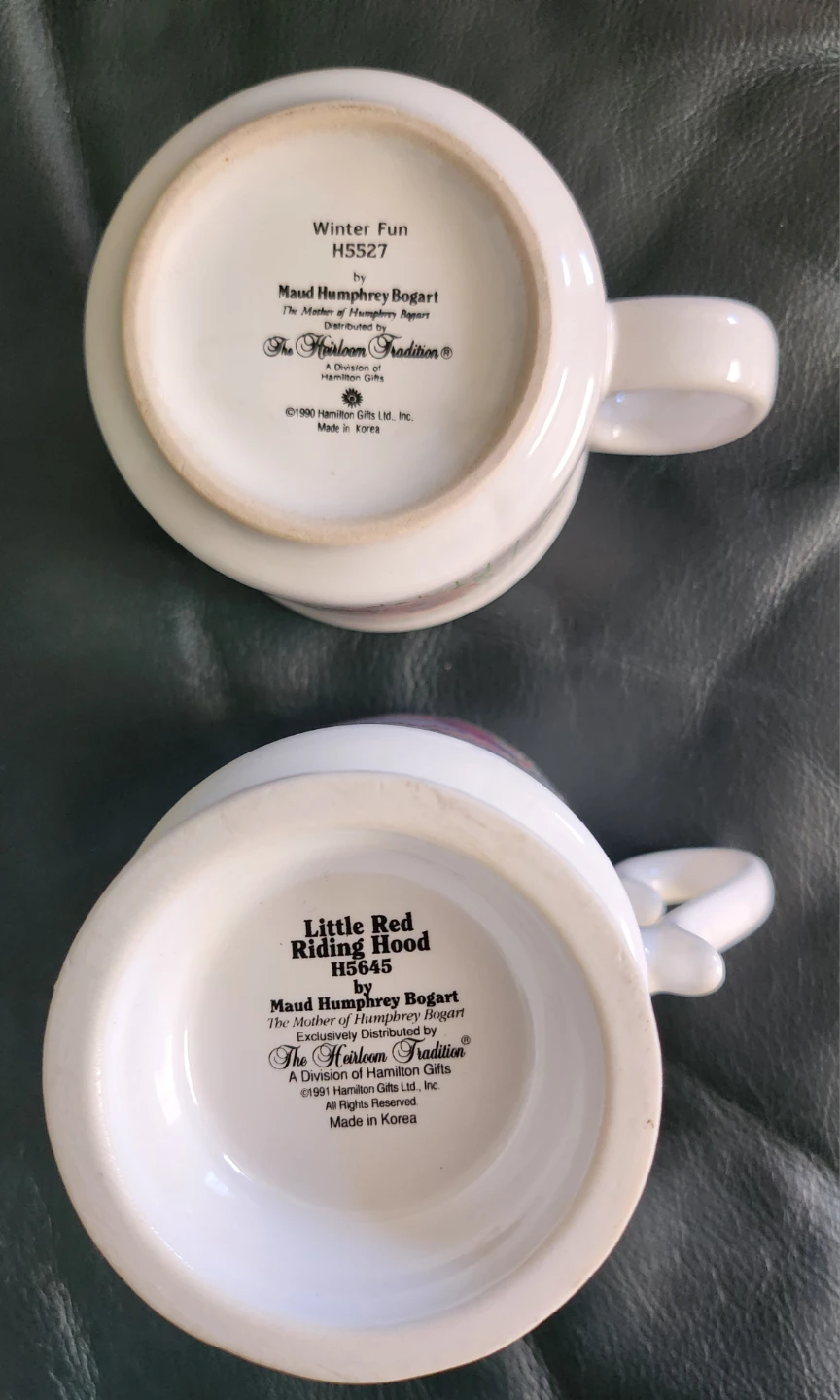 Maud Humphrey Bogart Heirloom Tradition Mugs - photo 3