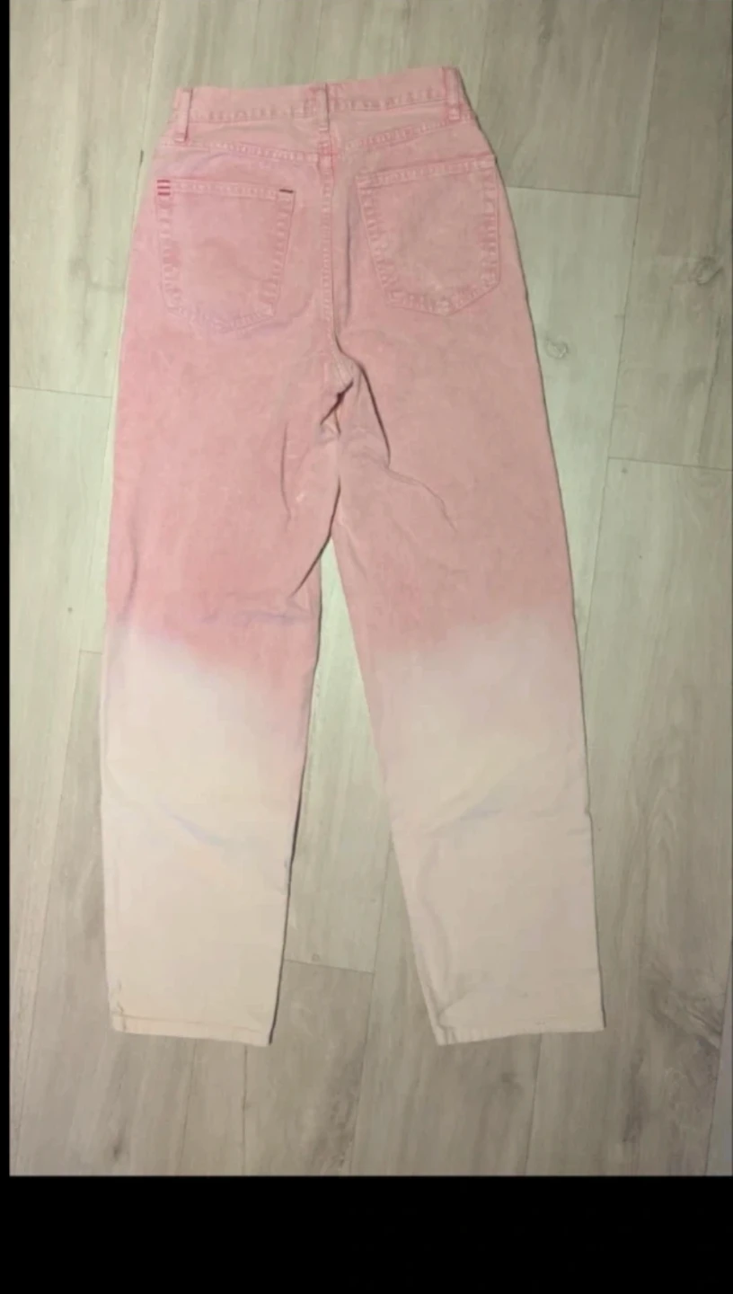 BDG High-Rise Baggy Jeans Pink Ombre Size 26 - photo 3