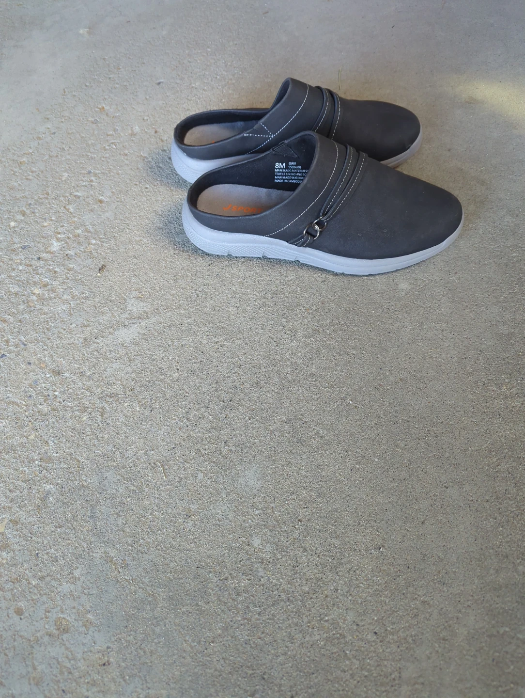 JSport Gina Mules Black Size 8M - photo 3