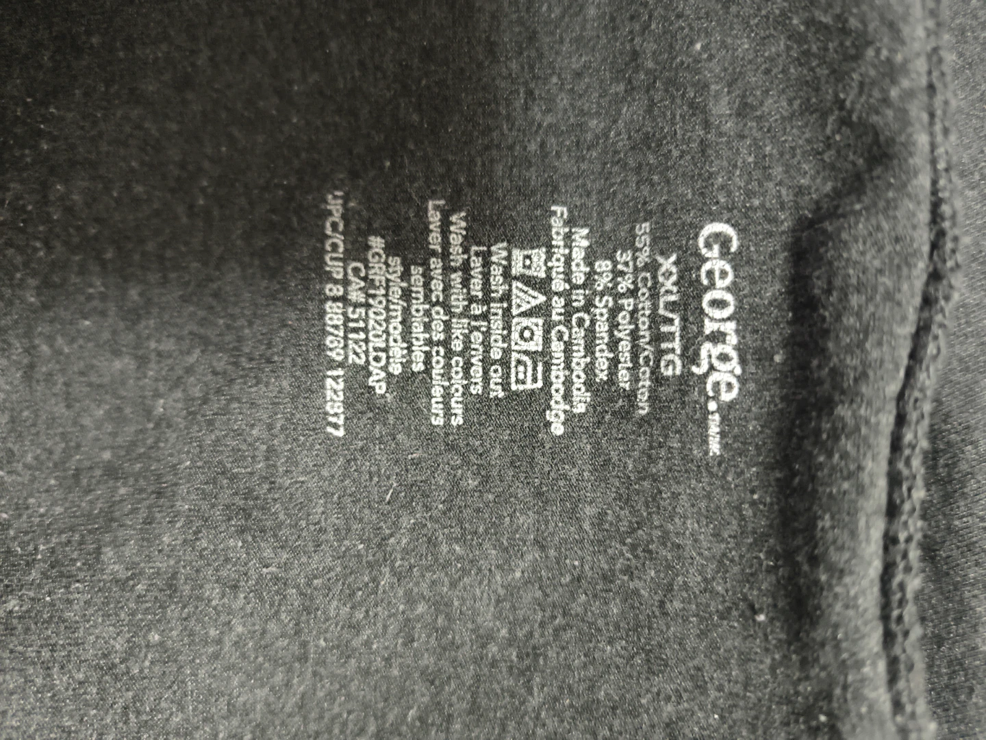 George Camo black and grey Leggings XXL - photo 3