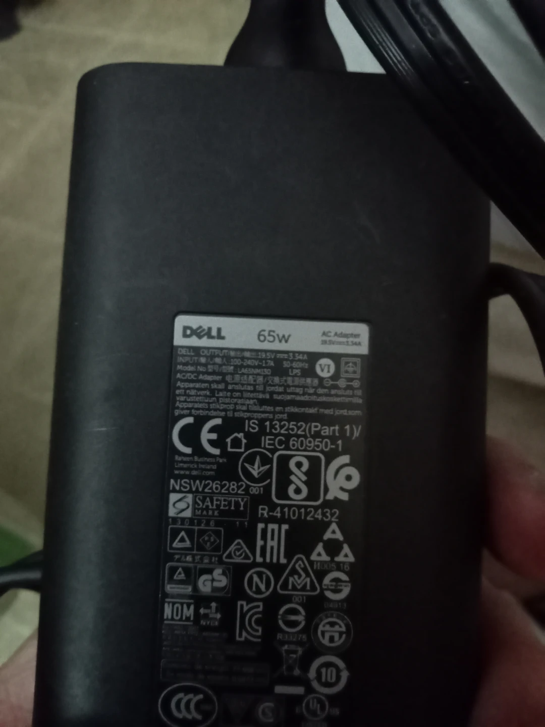 Dell Laptop Charger - photo 3