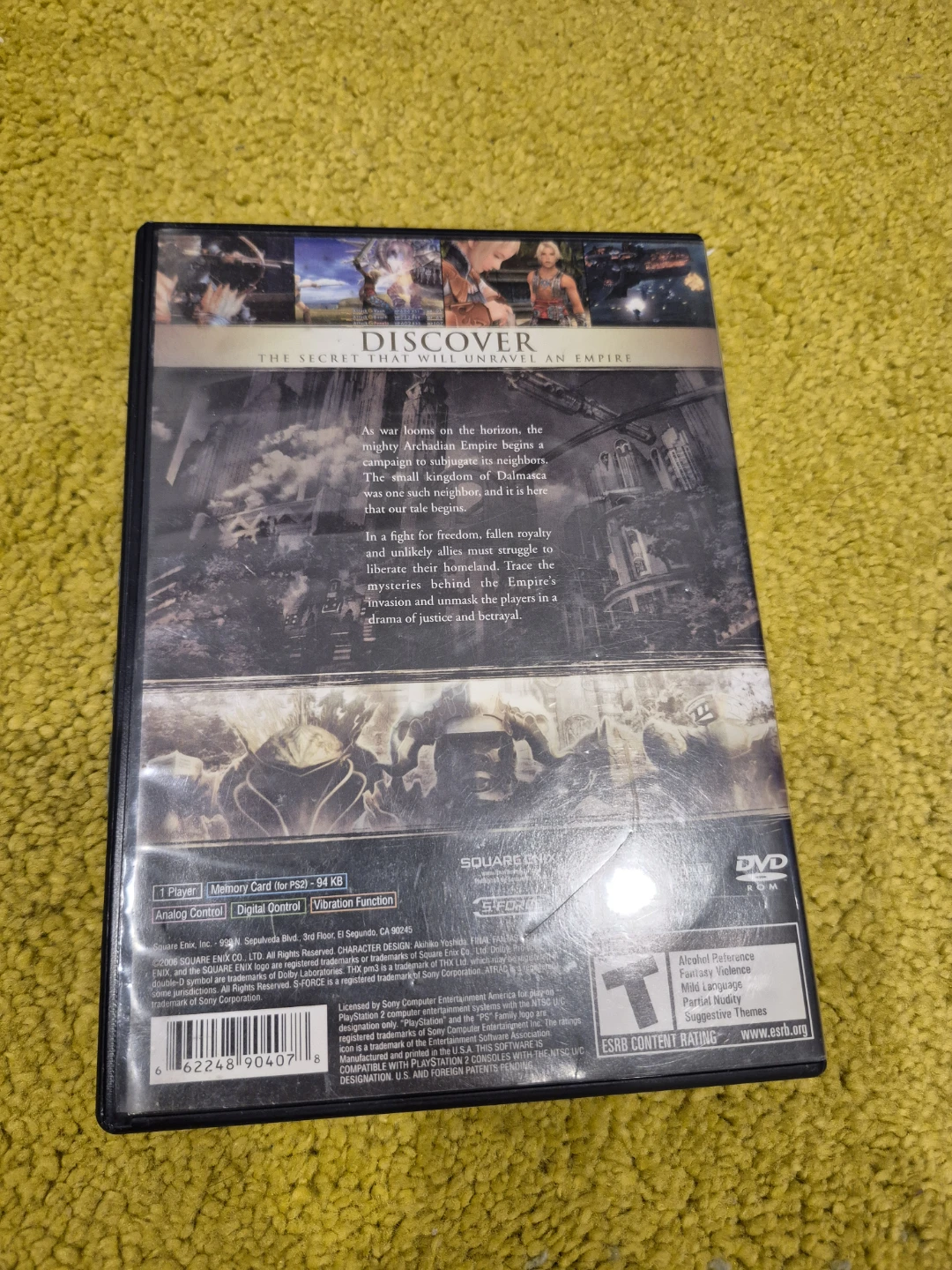 Final Fantasy XII for PlayStation 2 - photo 2