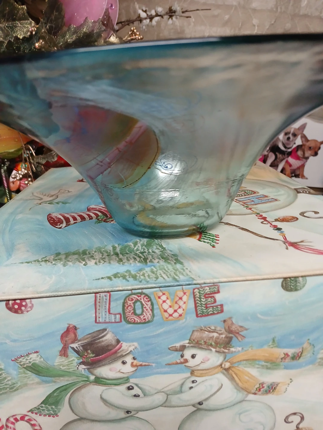 Decorative Glass Bowl - photo 2