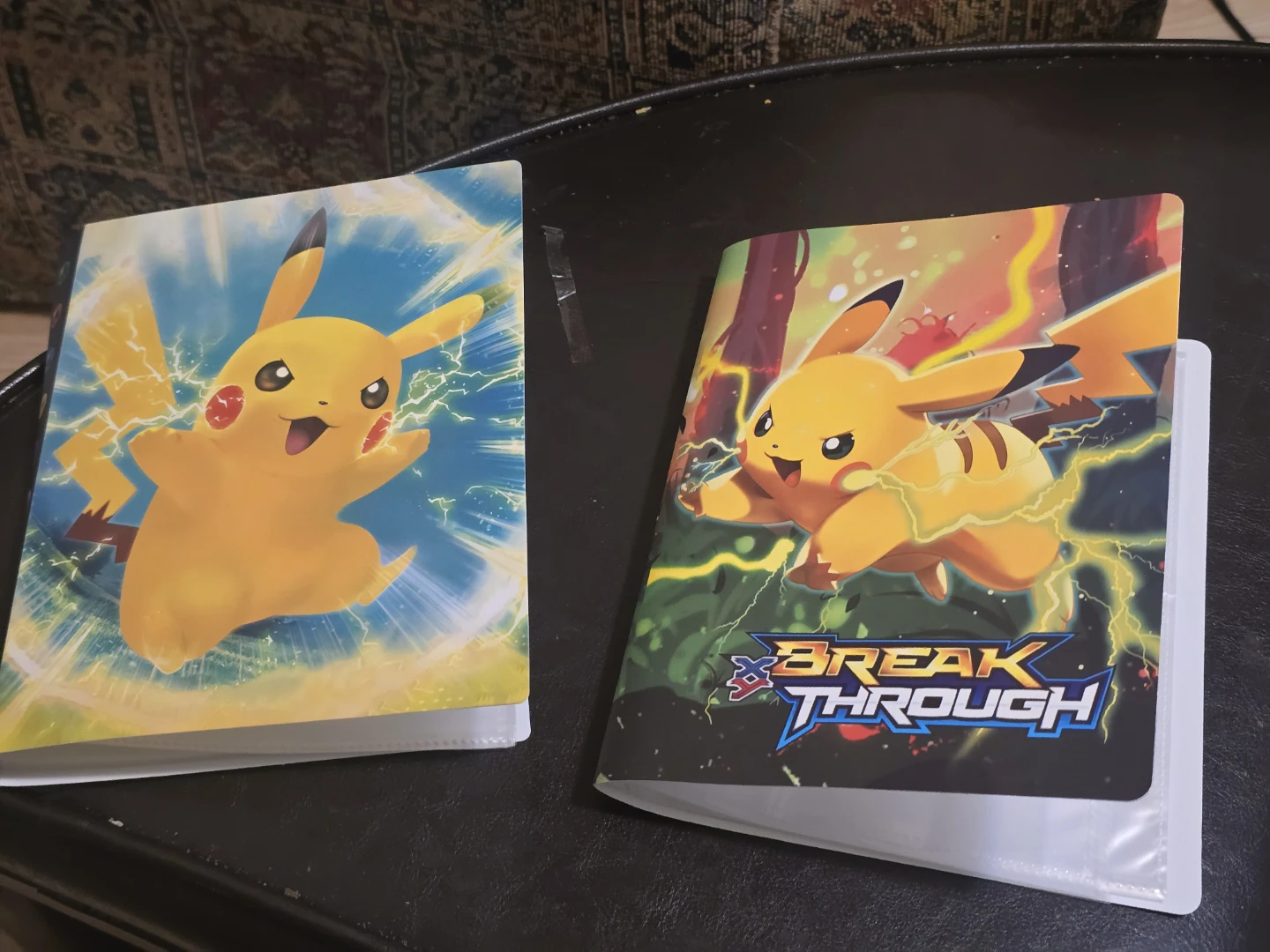Empty Clear Plastic Card Binder