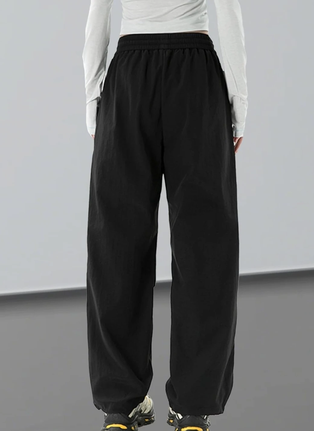 Black Casual Cargo Pants 2xl - photo 2