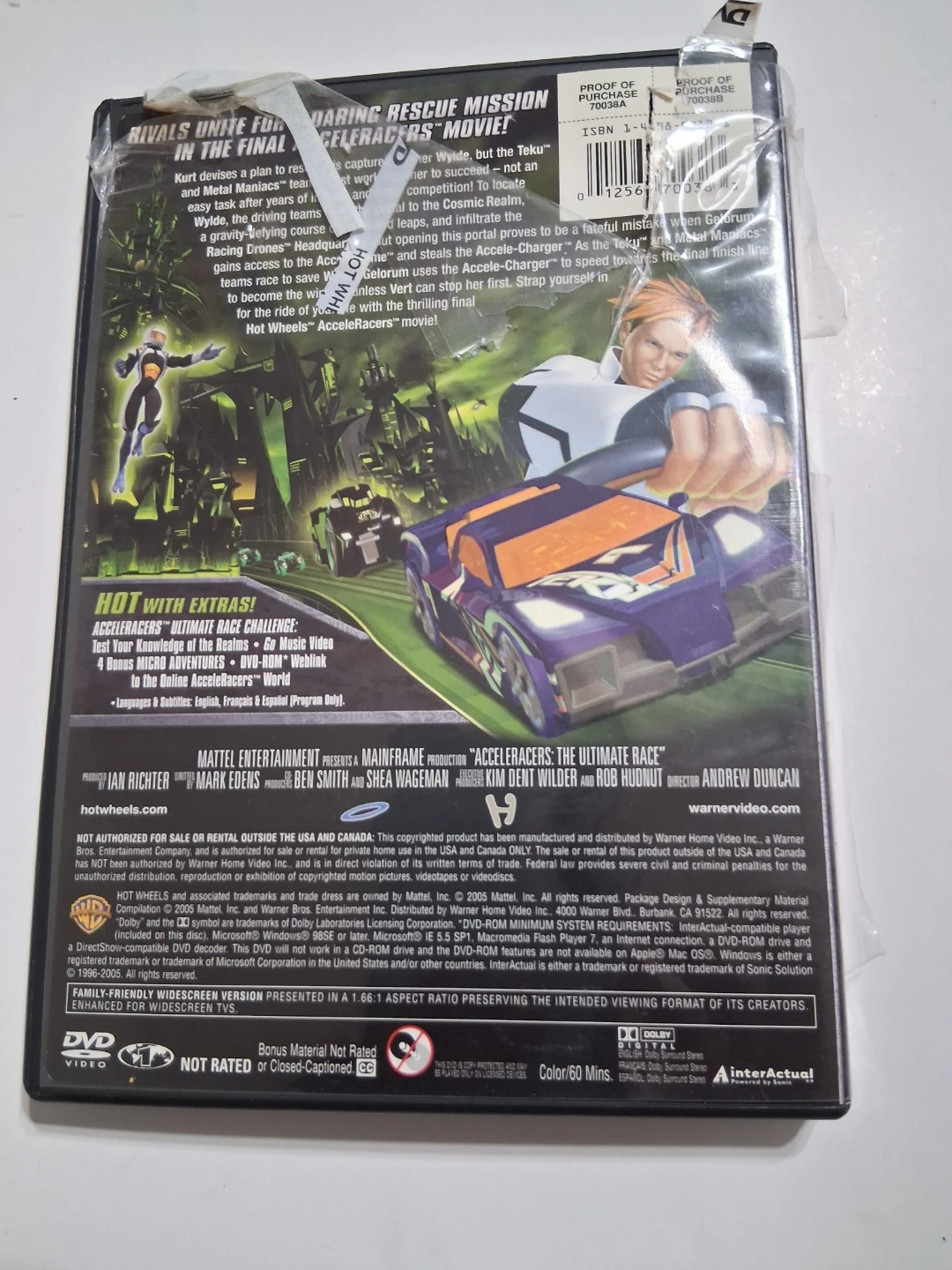 Hot Wheels AcceleRacers: The Ultimate Race DVD - photo 2