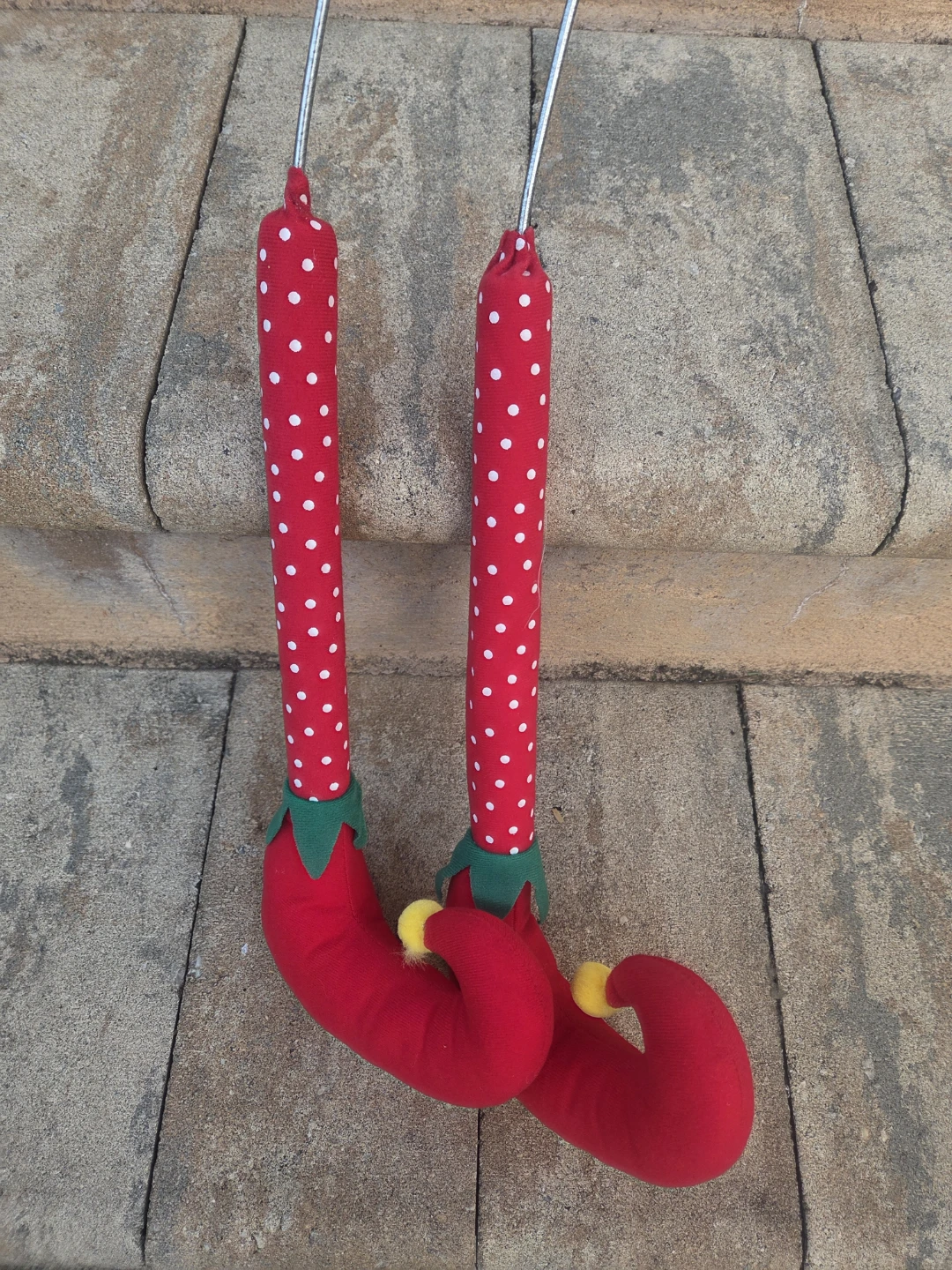 Great American Opportunities Elf Leg Ornament Set