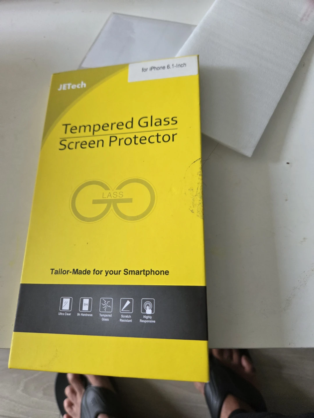 JETech Tempered Glass Screen Protector for iPhone 6.1-Inch - photo 5