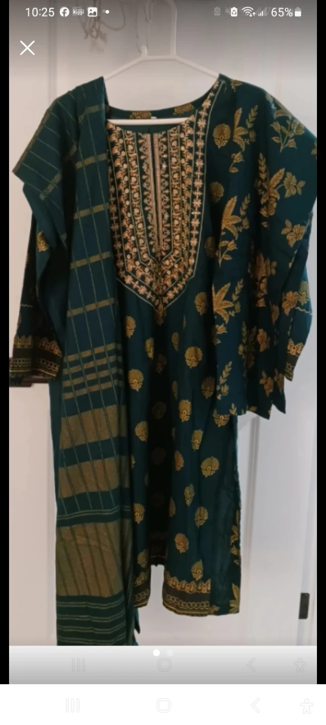 3piece suit embroidery ready to wear