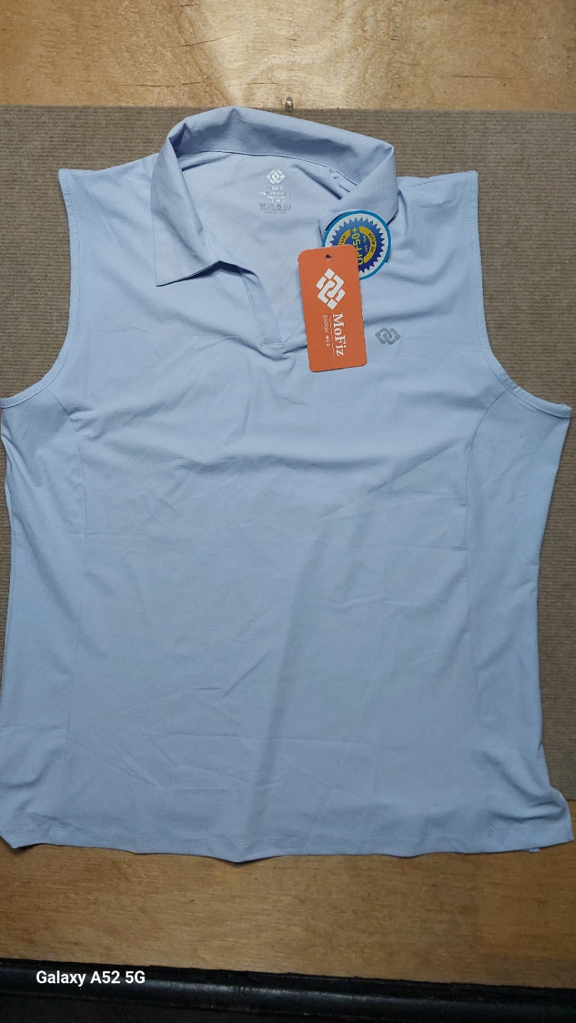 MoFiz Sleeveless Golf Shirt nwt size xl