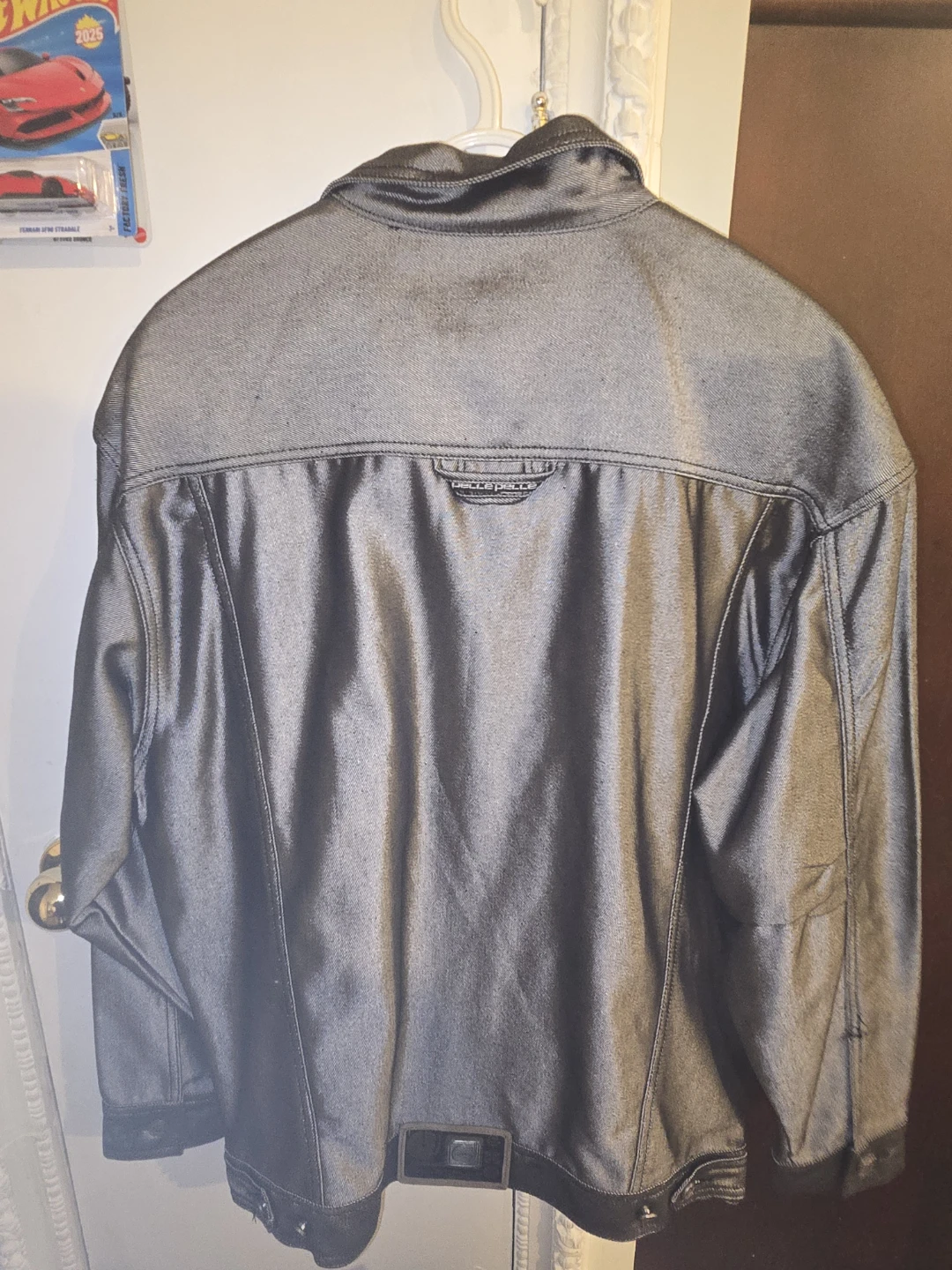 Brand new Pelle Pelle Marc Buchanan Jean Jacket Gray - photo 3