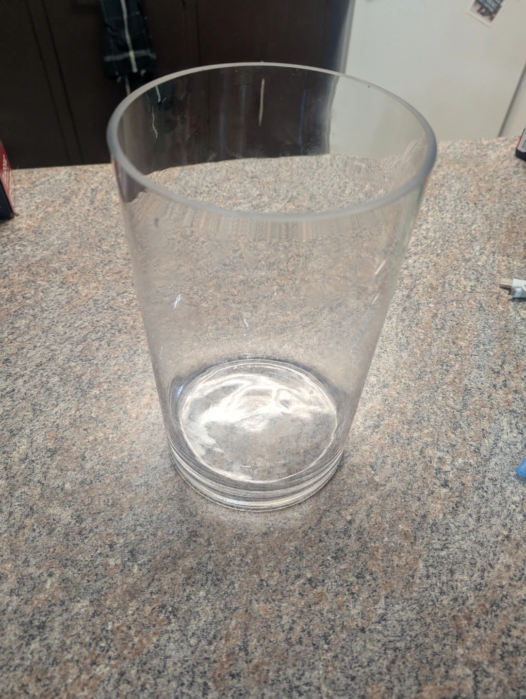 Clear Glass Vase
