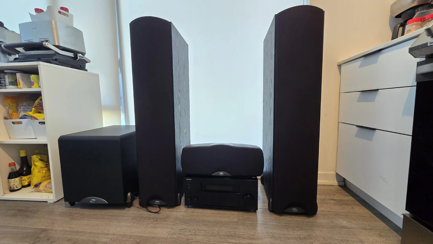 Complete 3.1 HTS - Klipsch Synergy Speakers + Onkyo THX Receiver