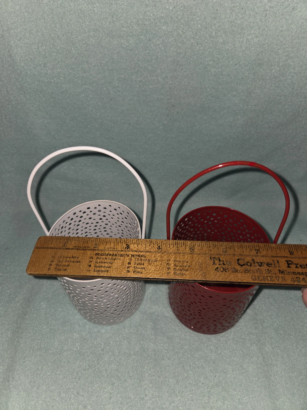 Set of Two Metal Perforated Lanterns - photo 5
