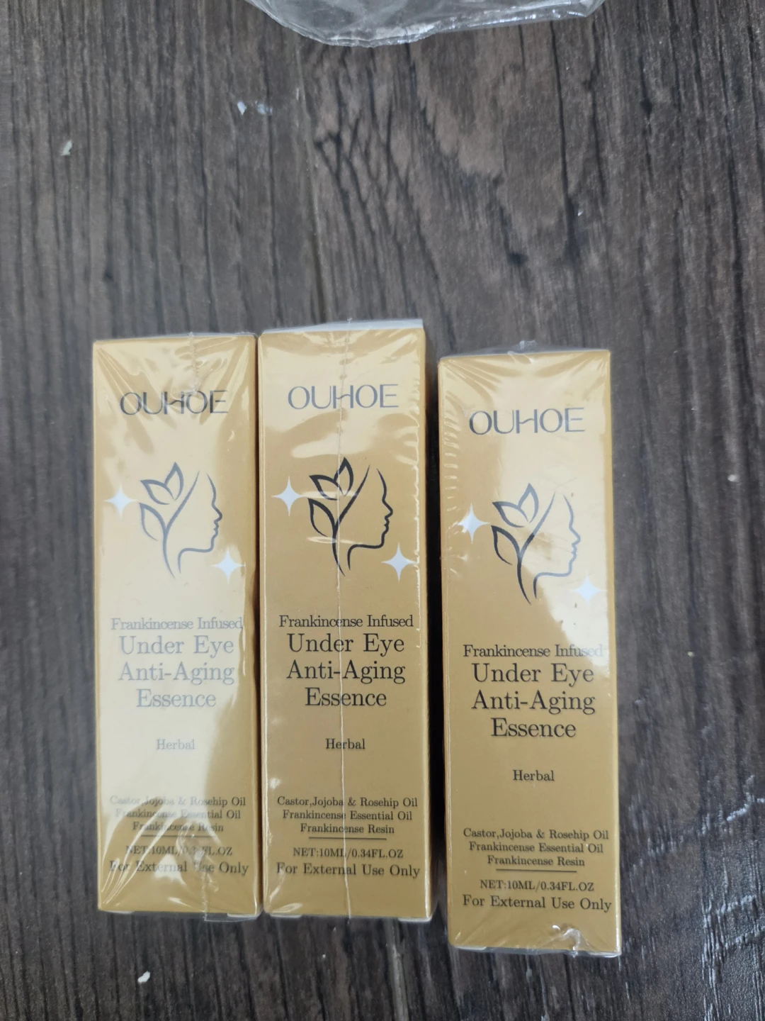 3x OUHOE Frankincense Under Eye Anti-Aging Essence