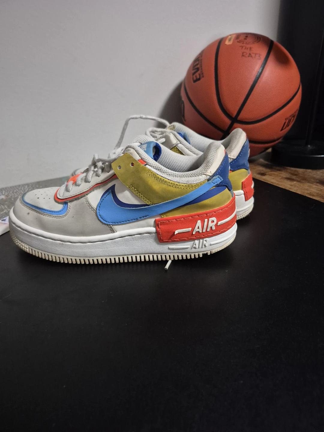Nike Air Force 1 Shadow Multi-Colour Sneakers - photo 3